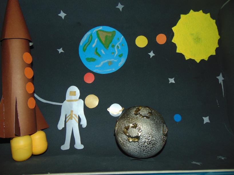 Развлечение в детском саду ко дню космонавтики
